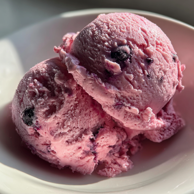Blueberry Ice Cream