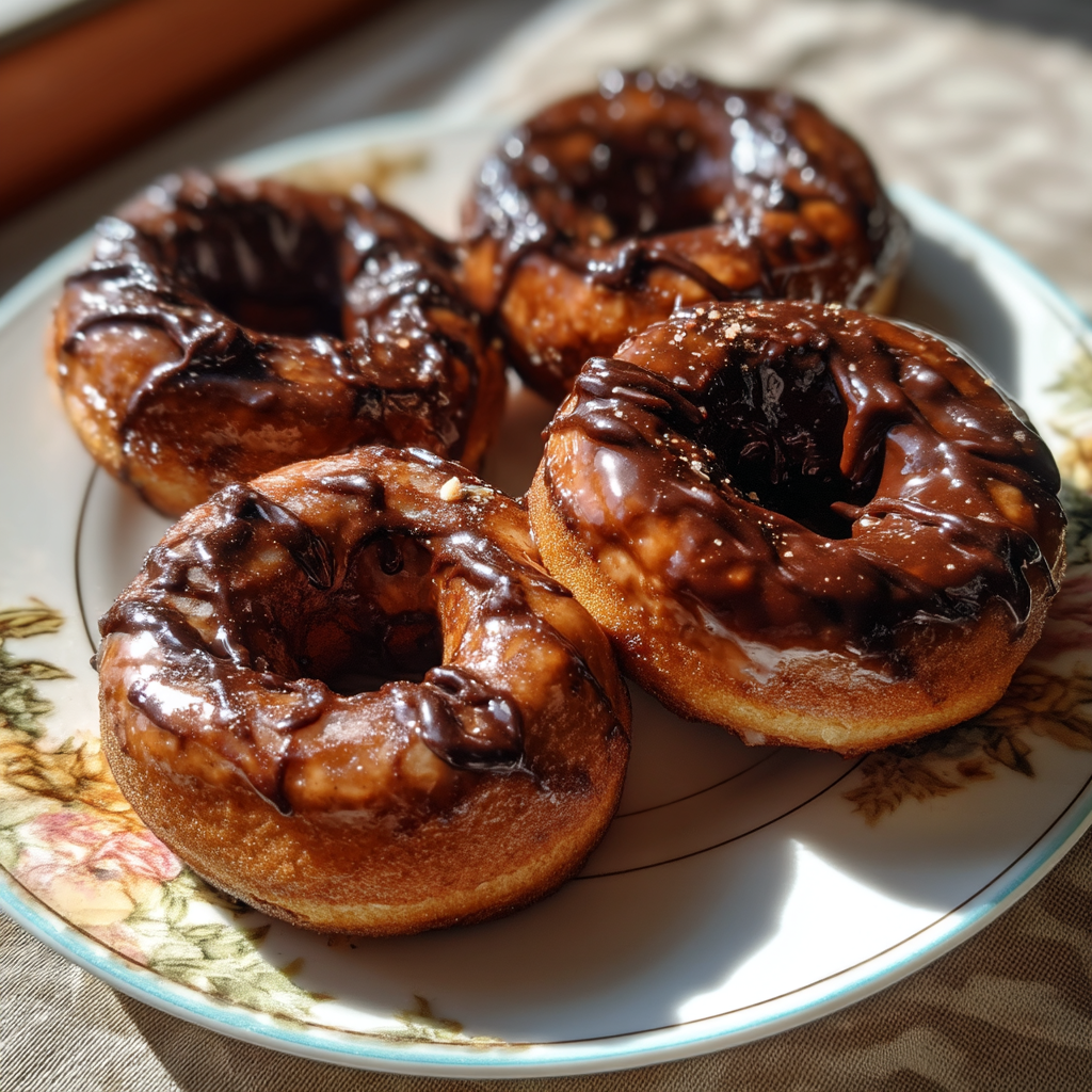 Indulgent Chocolate Peanut Butter Donuts: A Heavenly Treat 1 Chocolate Peanut Butter Donuts