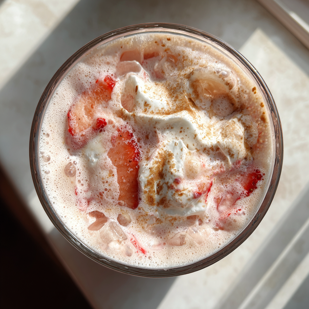 Delightful Dr Pepper Strawberries & Cream Shake - Indulge in Creamy Bliss 2 Dr Pepper Strawberries & Cream Shake