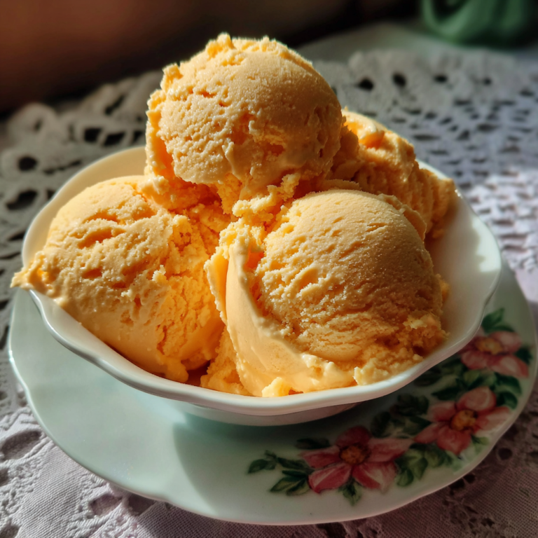 Orange Ice Cream