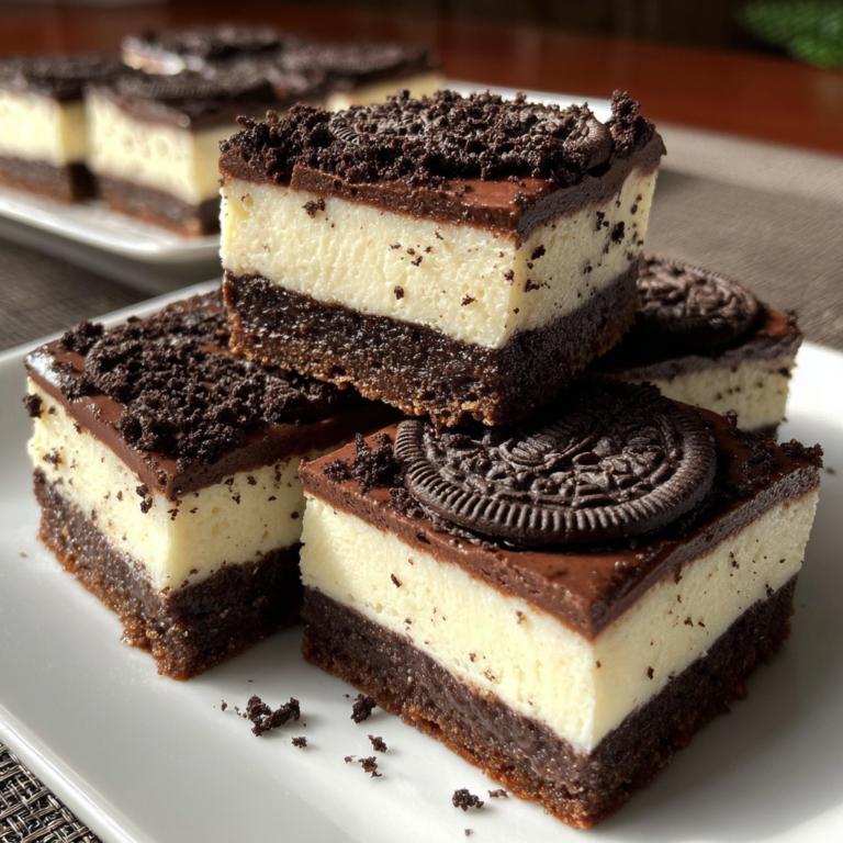Oreo Cheesecake Bars