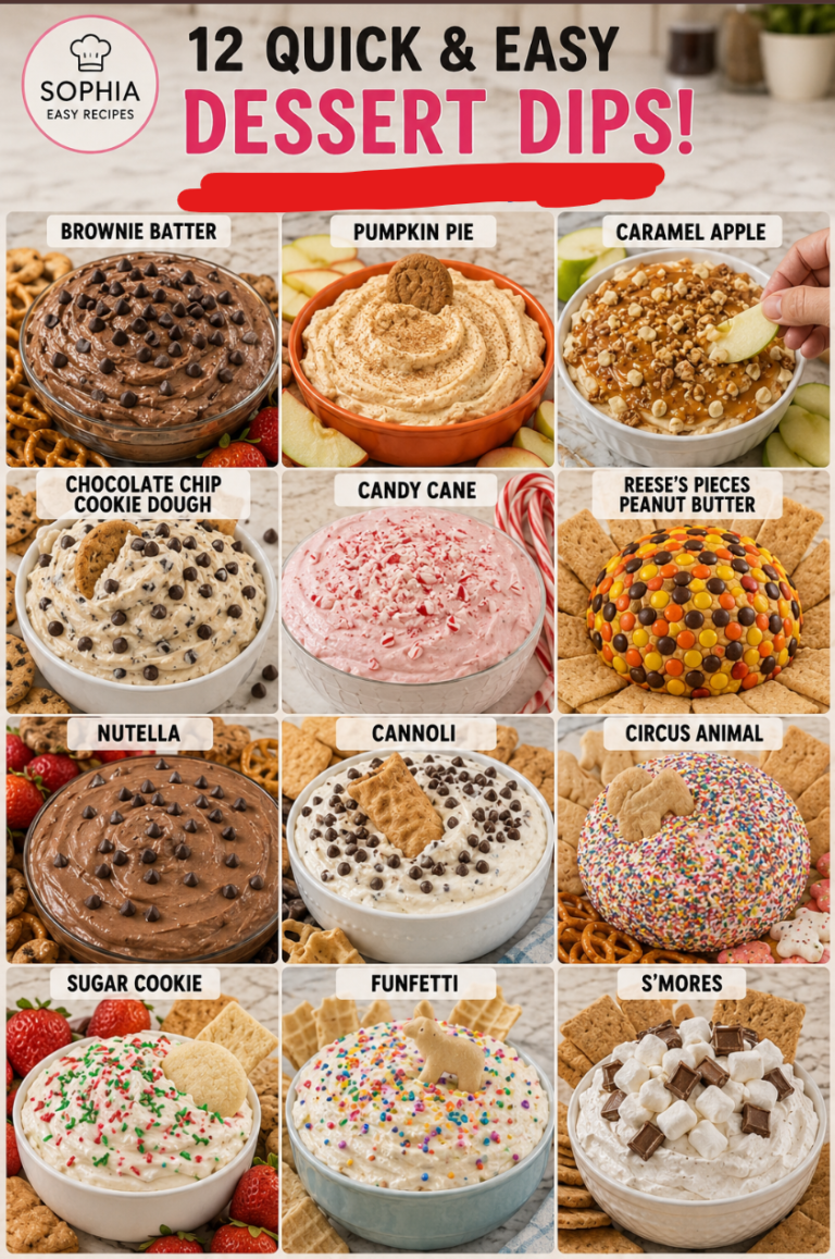 12 Quick & Easy Dessert Dips