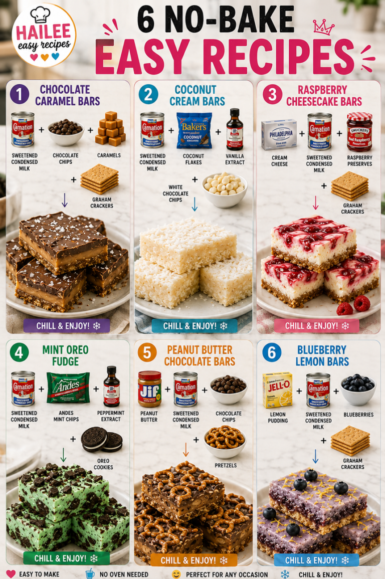 6 No-Bake Easy Recipes