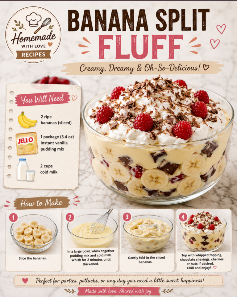 Banana Split Fluff