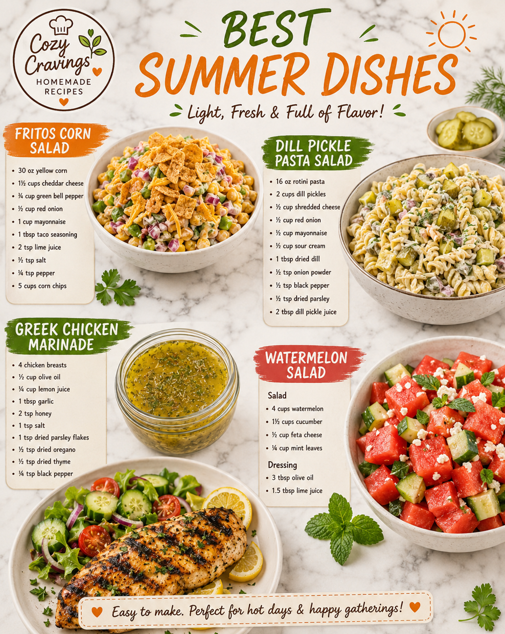 Sizzling Summer Dishes: Savor the Flavors of the Season 1 Best Summer Dishes
