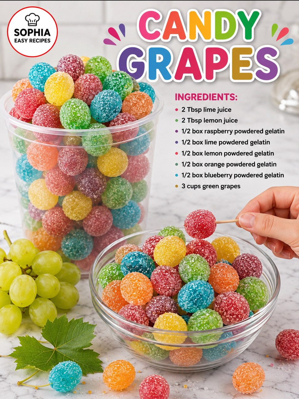Indulge in Juicy Candy Grapes: A Sweet Twist on a Classic Treat 1 Candy Grapes