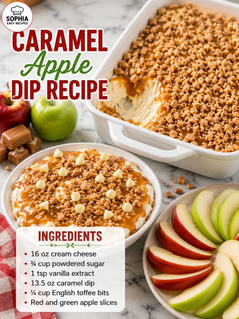 Caramel Apple Dip Recipe