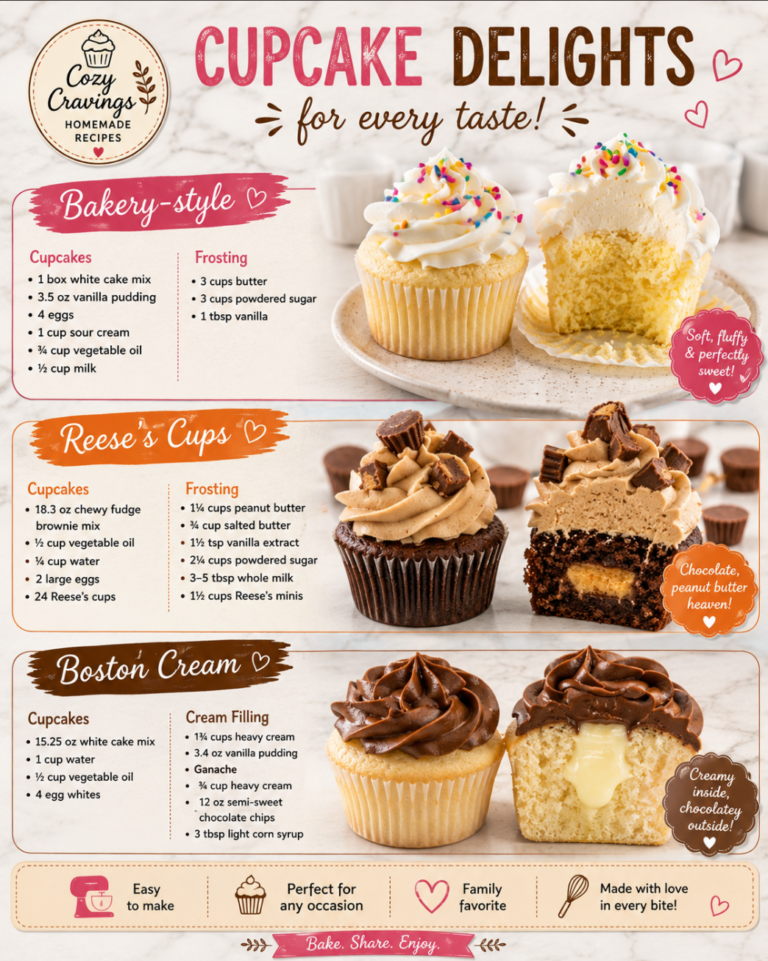 Cupcake Delights for Every Taste
