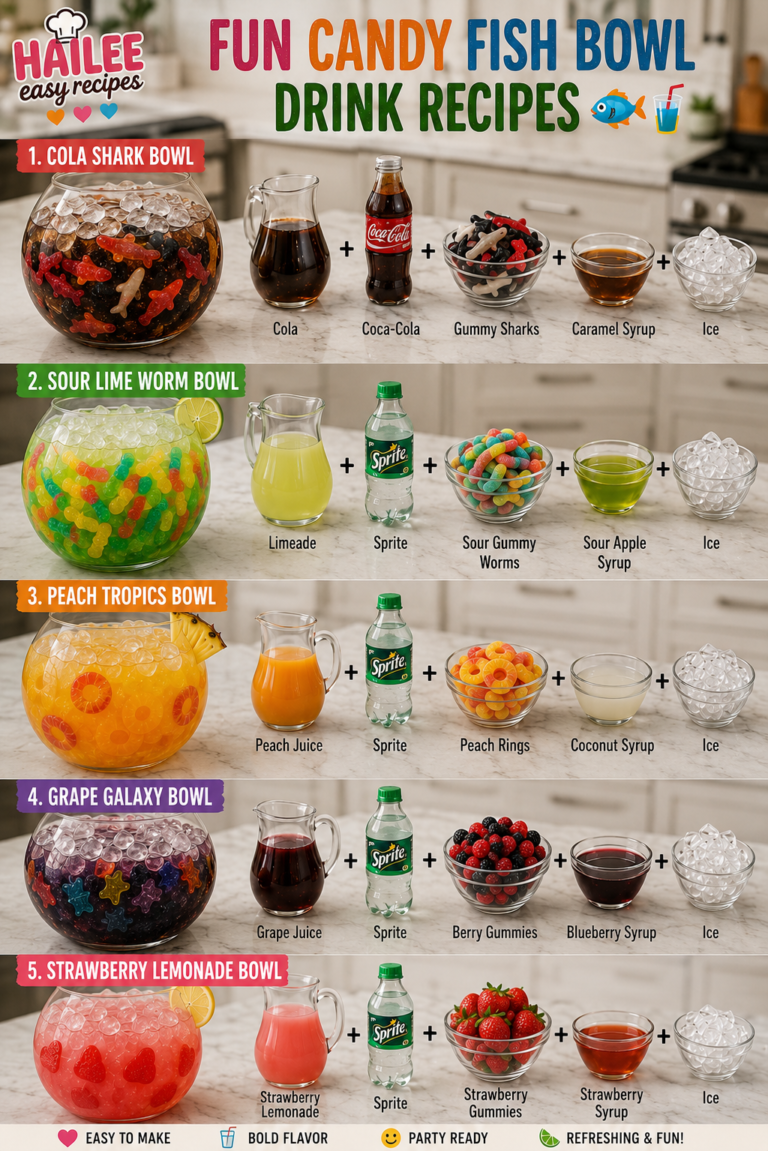 Fun Candy Fish Bowl Drink Recipes