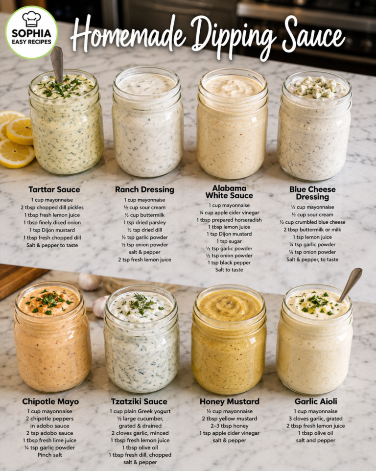 Homemade Dipping Sauce Recipes