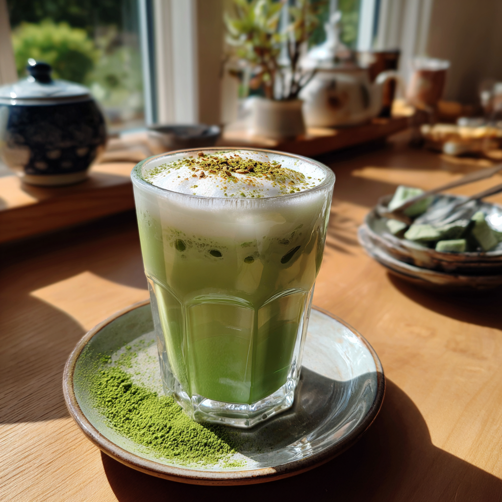 Refreshing Matcha Coconut Beverage: A Delightful Treat 2 Matcha Coconut Refresher