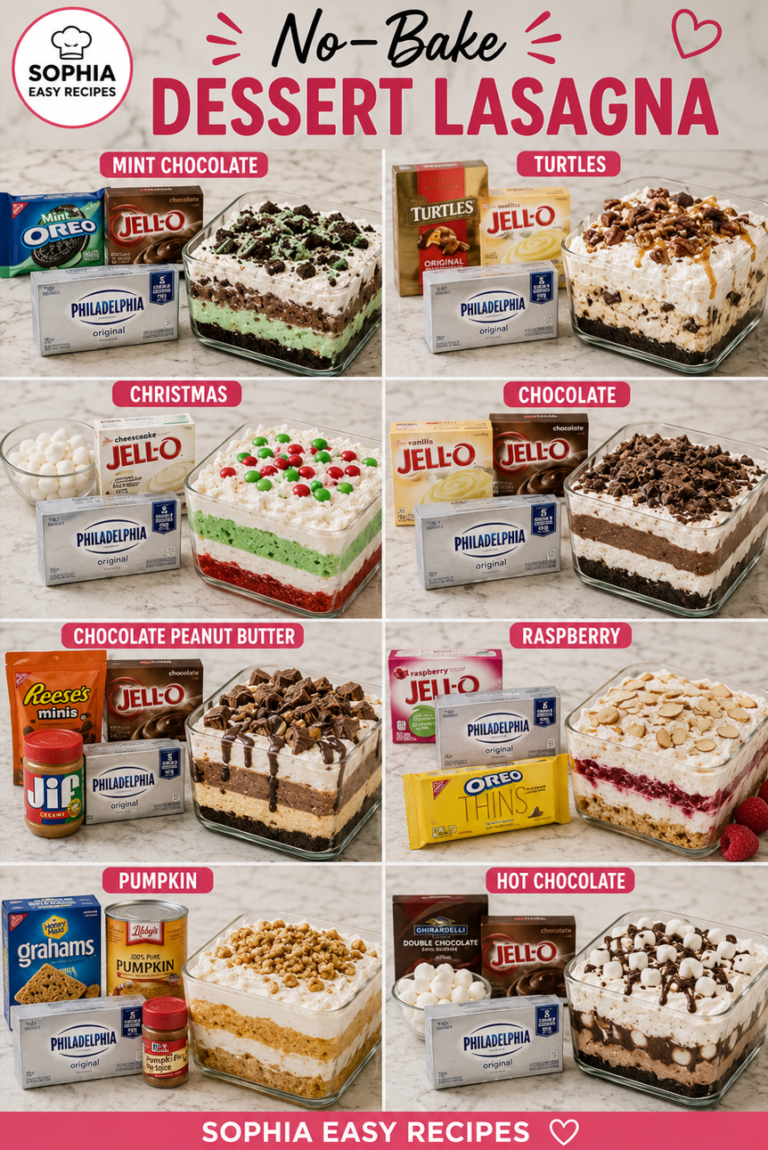 No-Bake Dessert Lasagna
