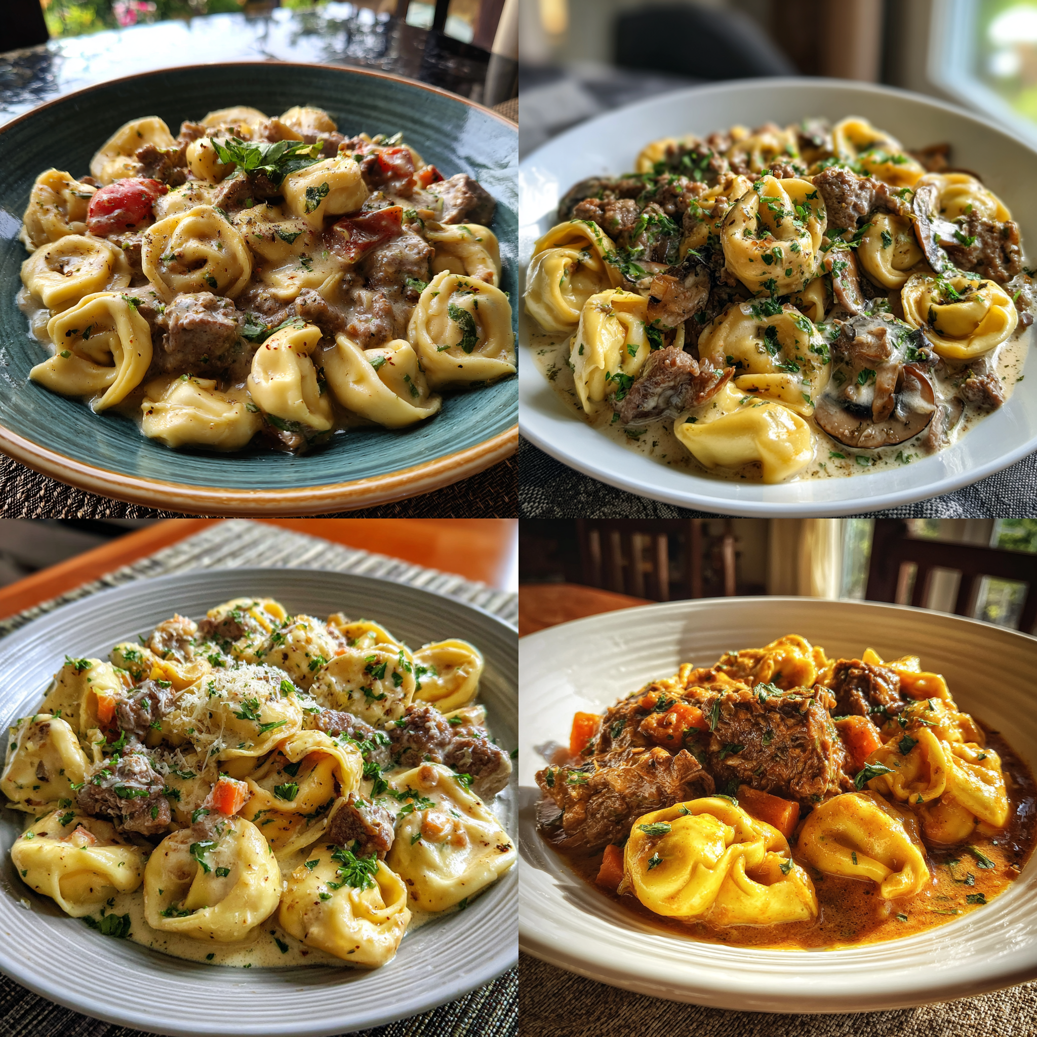Slow Cooker Creamy Beef Tortellini: Cozy Comfort in a Bowl 2 Slow Cooker Creamy Beef Tortellini