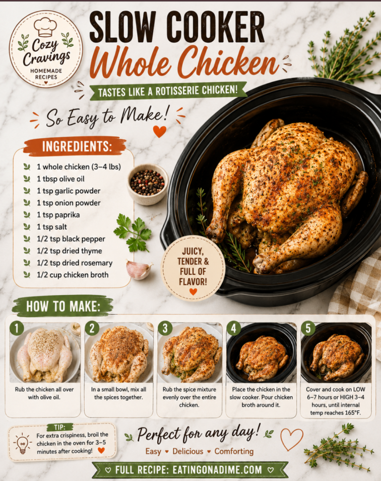 Slow Cooker Whole Chicken