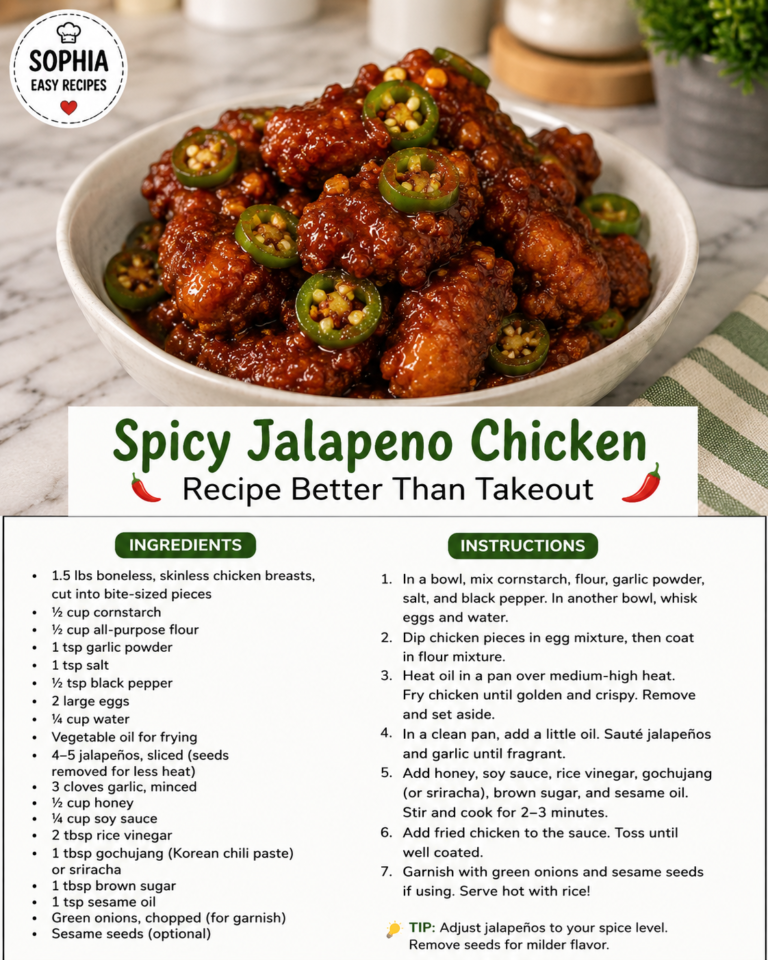Spicy Jalapeno Chicken