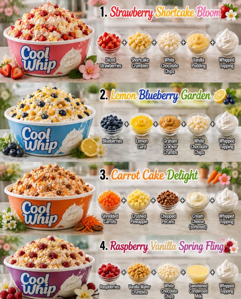 Strawberry Shortcake Bloom Lemon Blueberry Garden Carrot Cake Delight Raspberry Vanilla Spring Fling