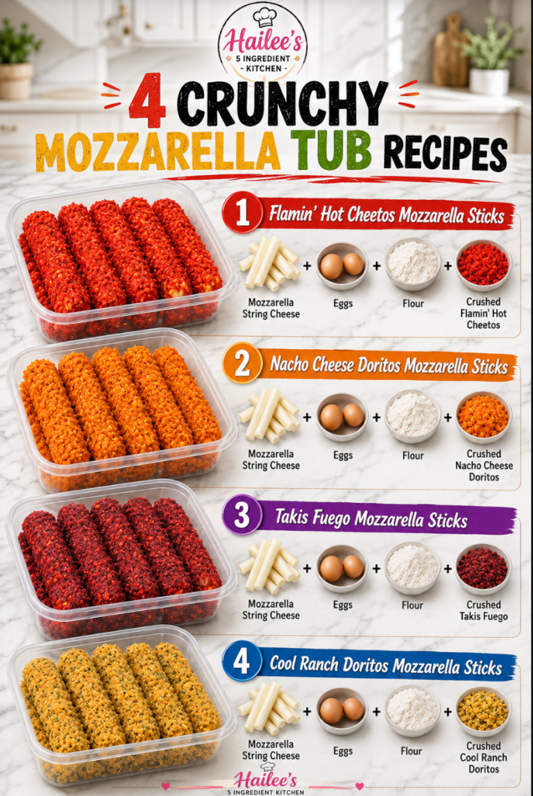 4 Crunchy Mozzarella Tub Recipes
