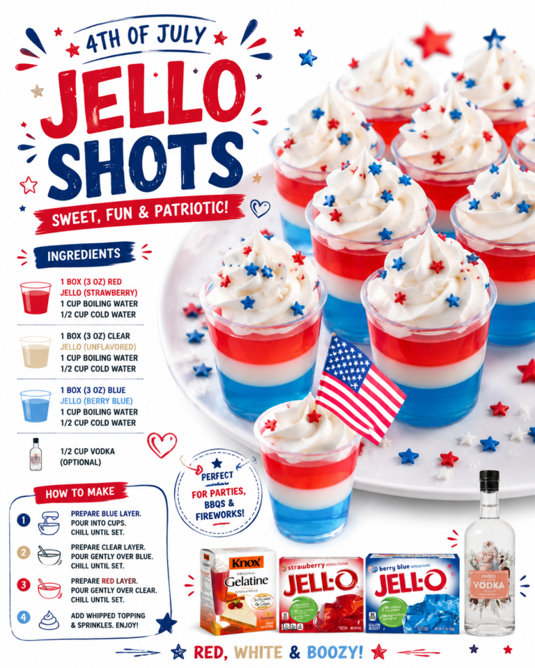 4th of July Jello Shots