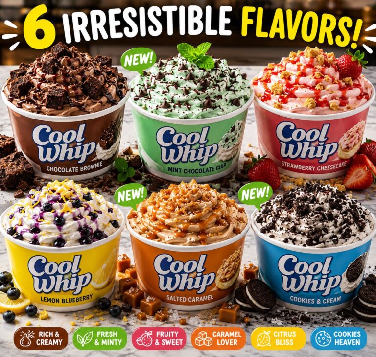 6 Irresistible Cool Whip Flavors