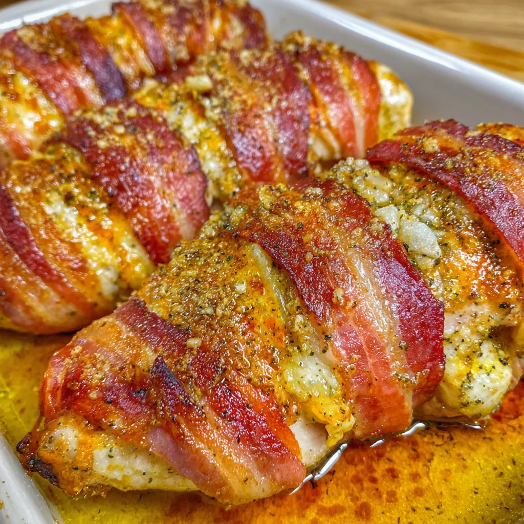 Bacon Wrapped Chicken