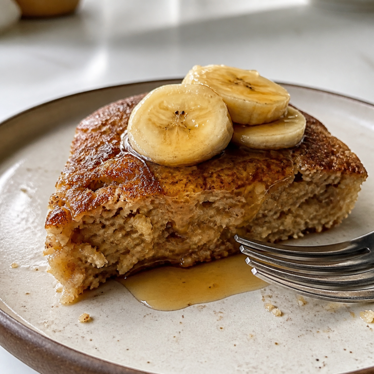 Banana Oat Pancakes: Fluffy & Naturally Sweet