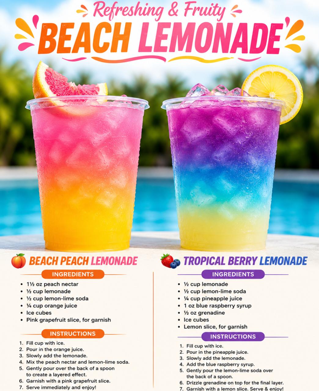 Refreshing Beach Lemonade: A Sunny Sip of Summer 1 Beach Lemonade