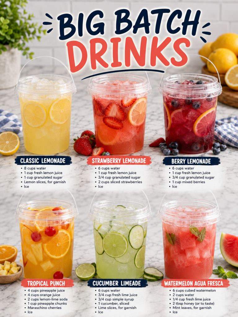 Big Batch Drinks