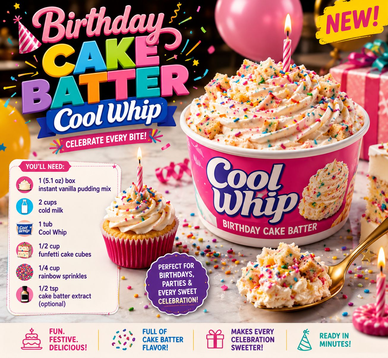 Birthday Cake Batter