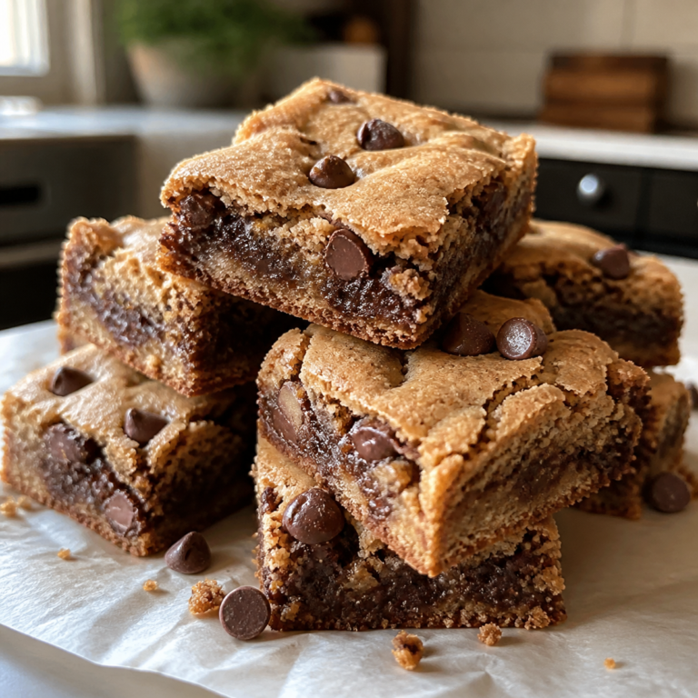 Chocolate Chip Cookie Bars: Easy One-Pan Recipe