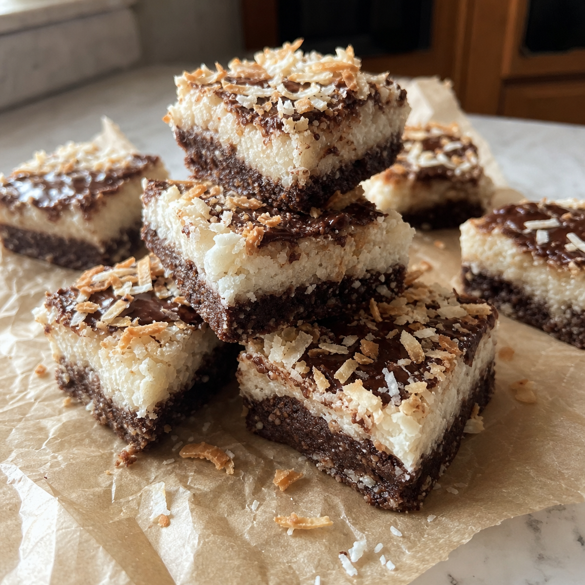 Coconut Dream Bars: Chewy, Fudgy, and Loaded with Coconut Flavor
