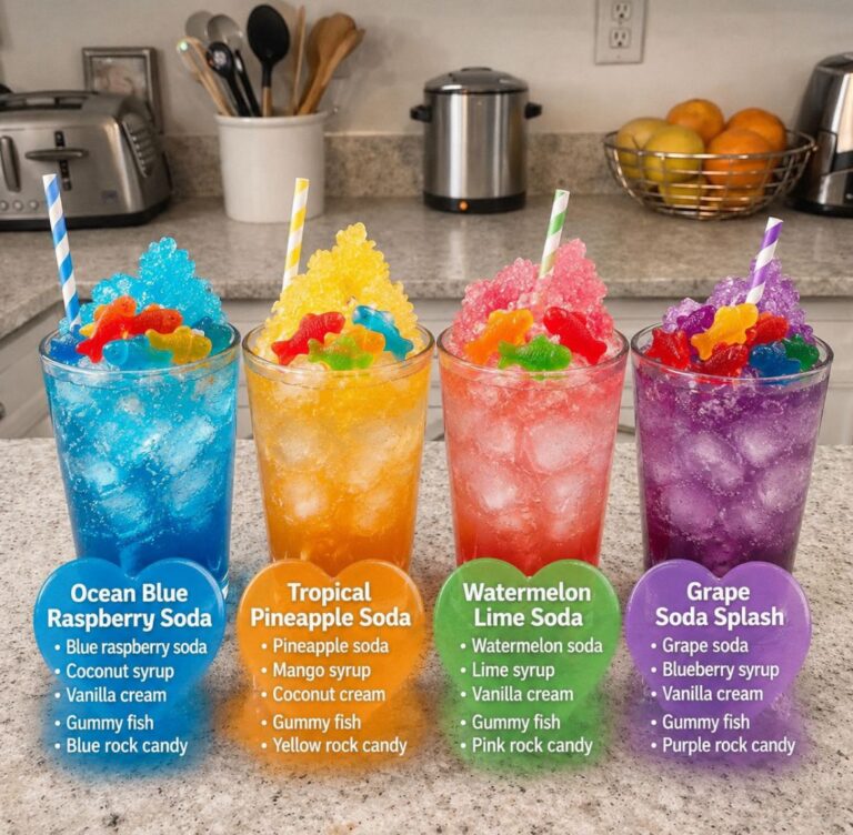 Colorful Soda Creations