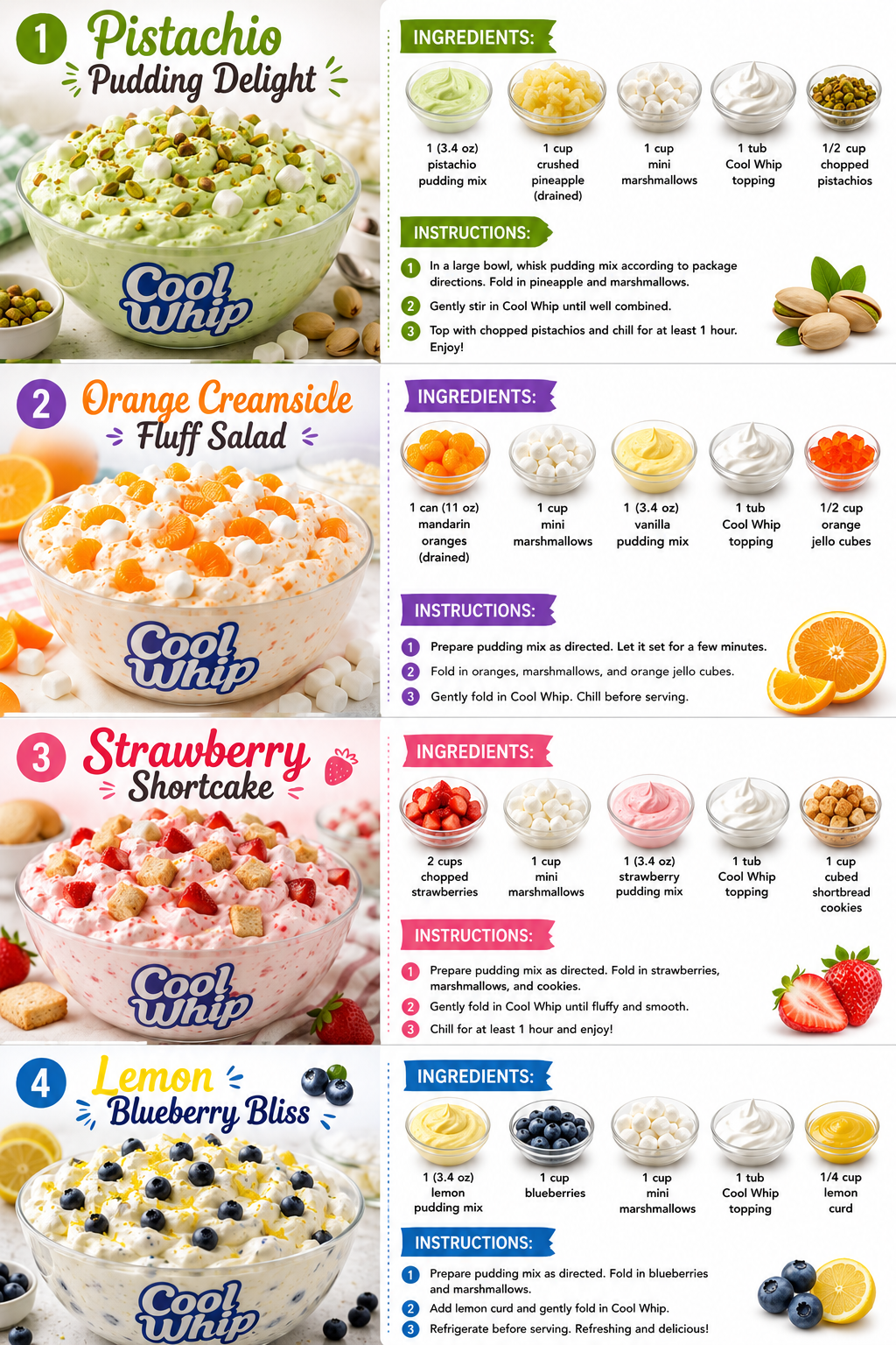 Cool Whip Dessert Recipes