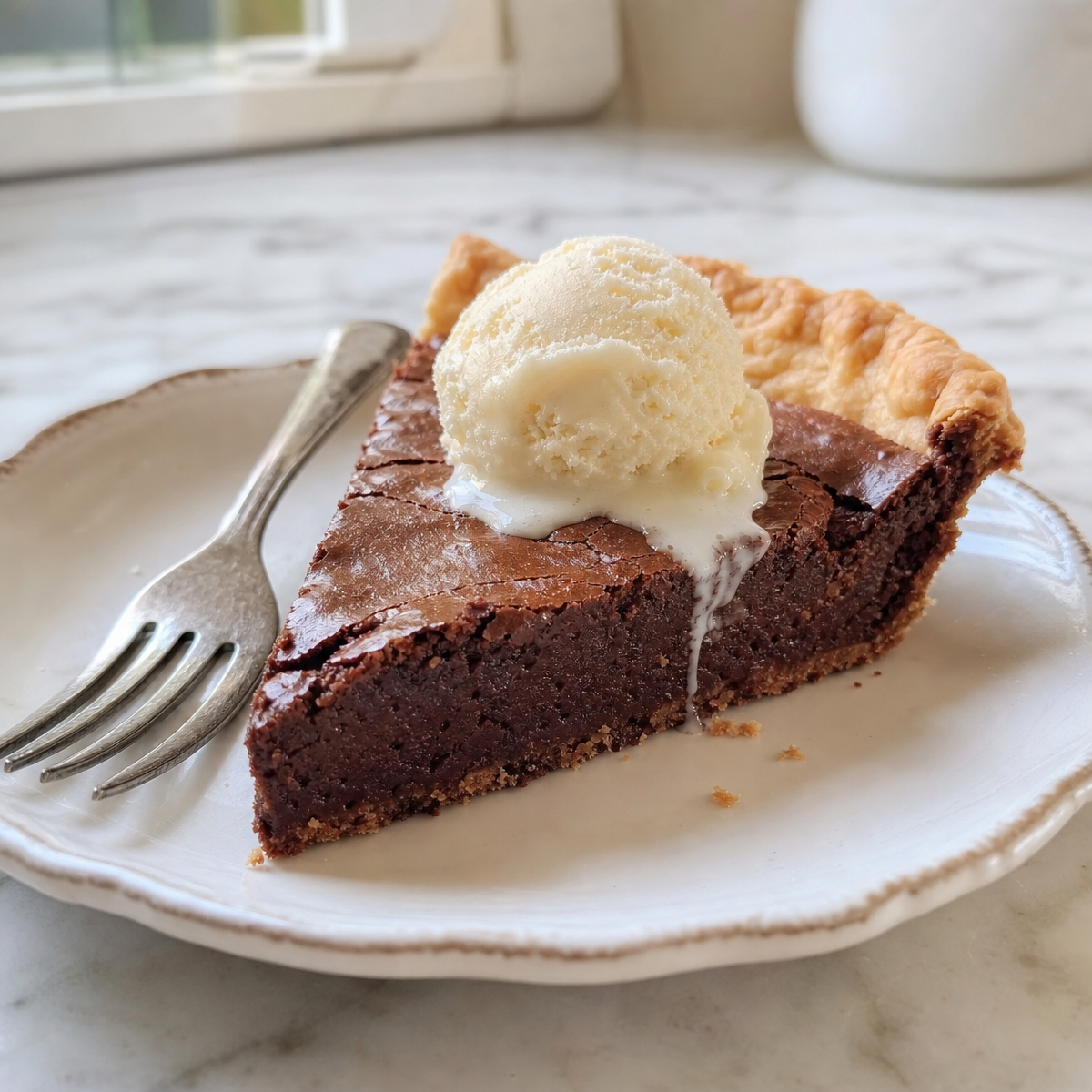 Fudgy Brownie Pie: The Ultimate Chocolate Dessert 1 Fudgy Brownie Pie: The Ultimate Chocolate Dessert