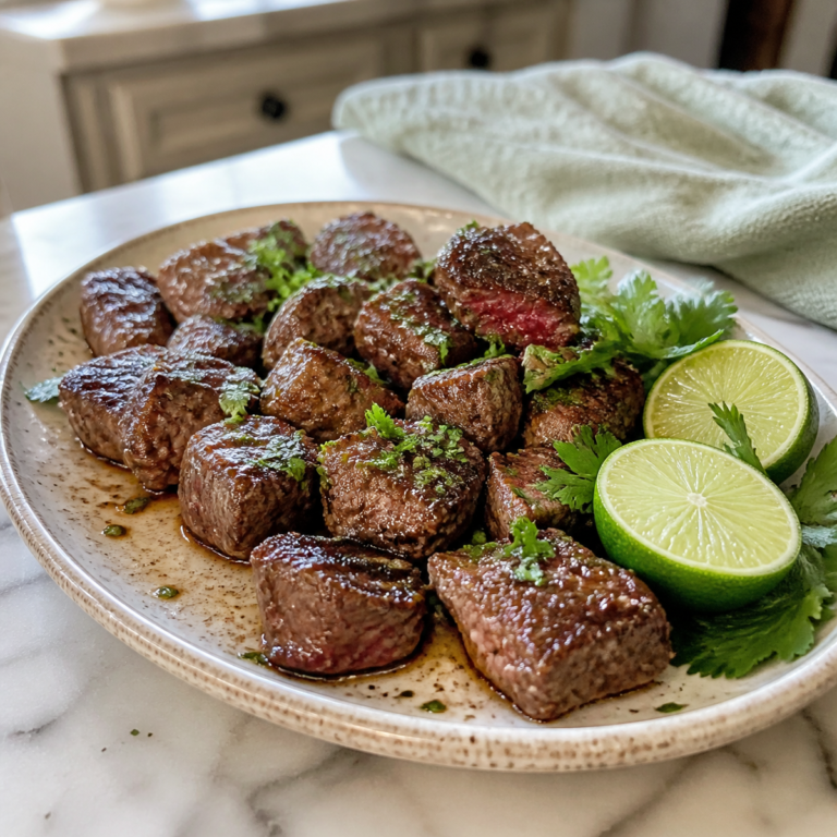 Garlic Butter Steak Bites: Quick & Juicy Skillet Perfection