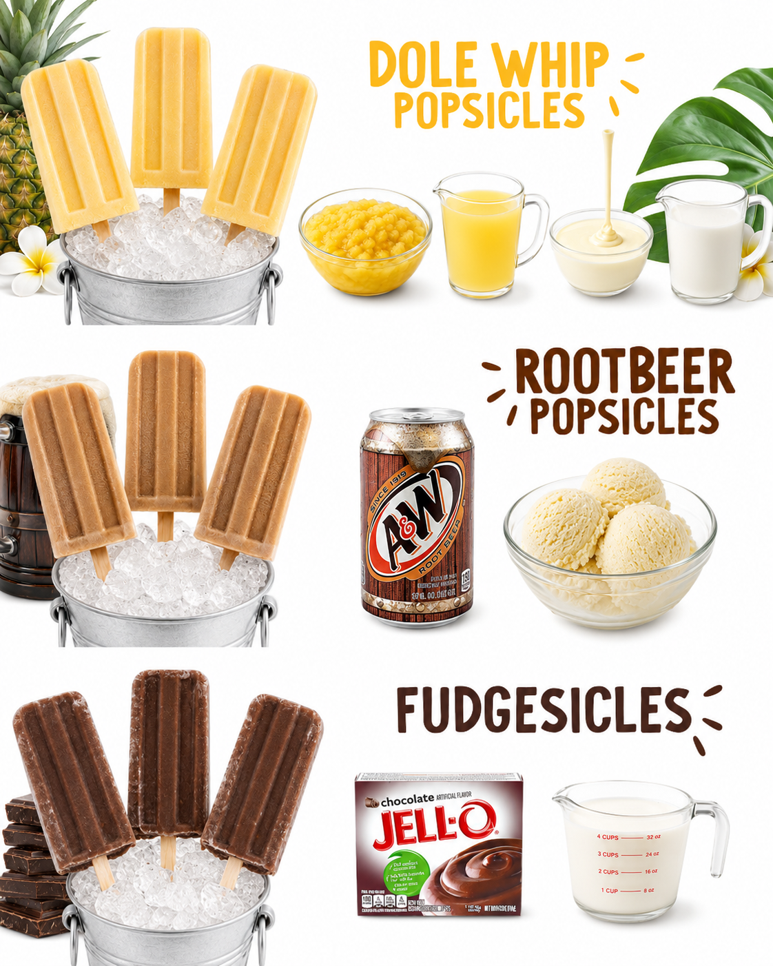 Homemade Frozen Treats