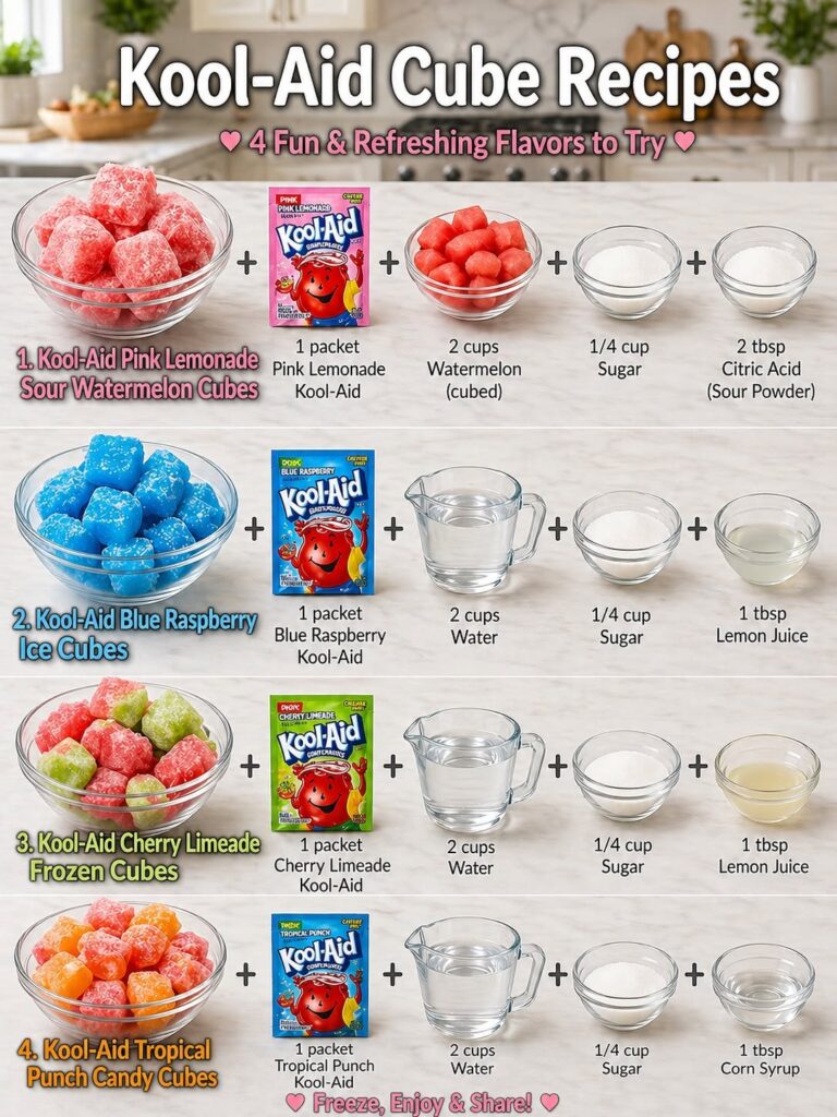 Kool-Aid Cube Recipes