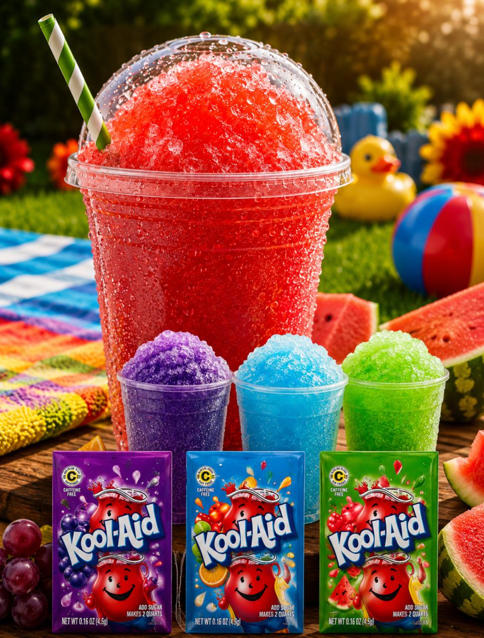 Refreshing Kool-Aid Slushie: A Delightful Frozen Treat 1 Kool-Aid Slushie