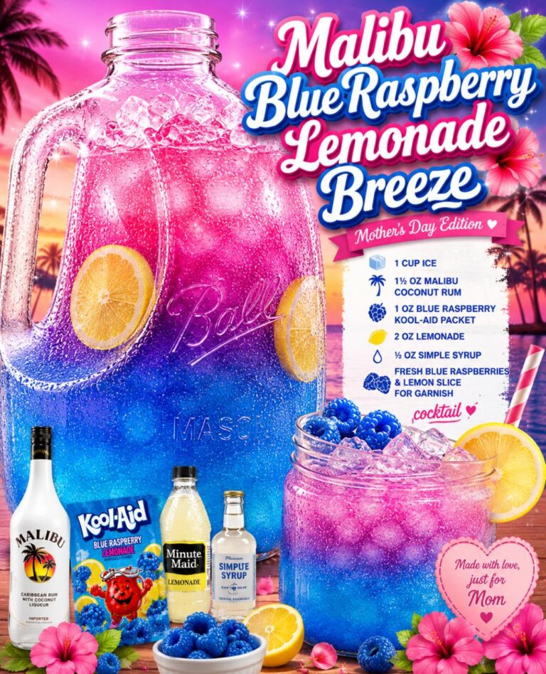 Malibu Blue Raspberry Lemonade Breeze