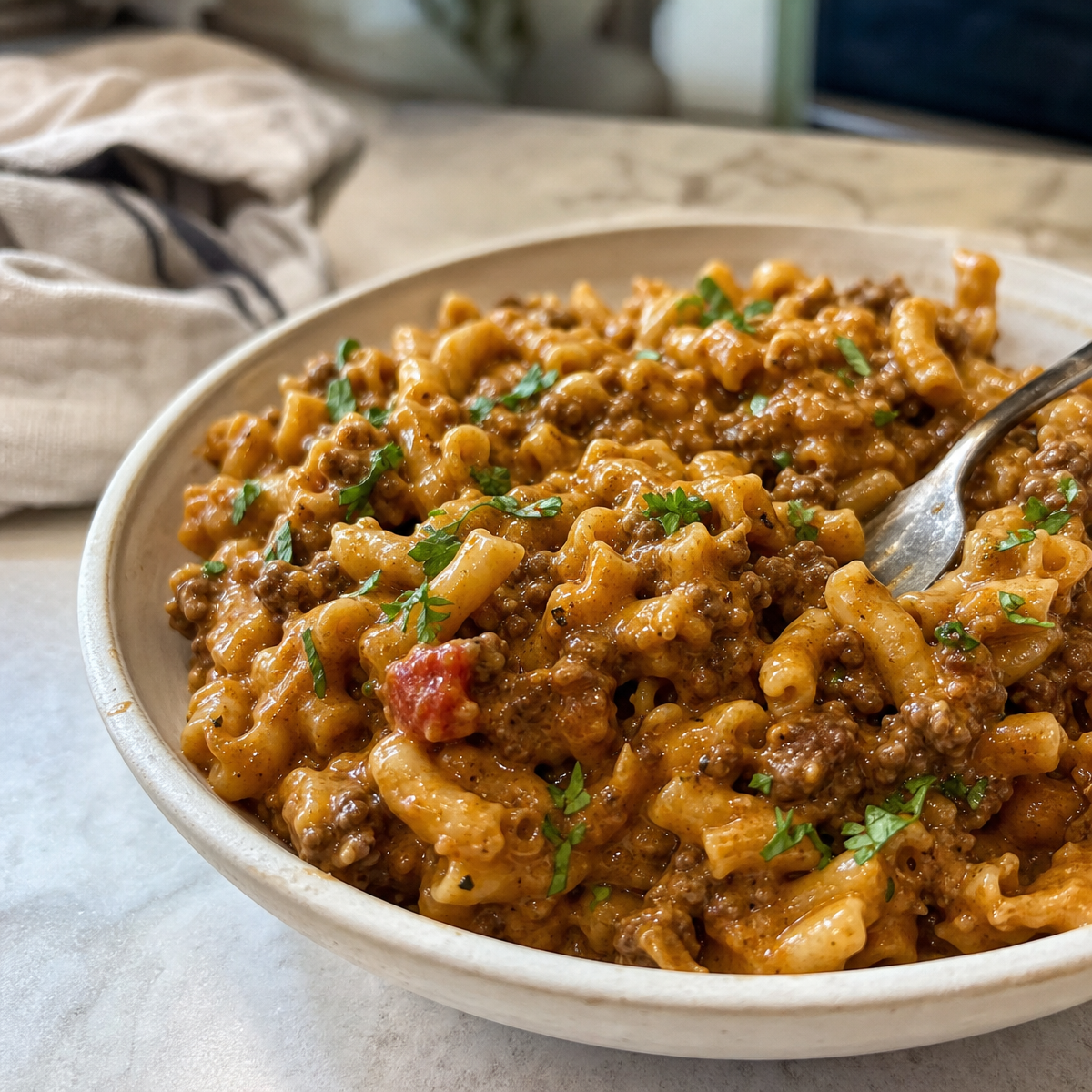 One Pot Beef Taco Pasta: Cheesy, Seasoned, and Ready in 35 Minutes 1 One Pot Beef Taco Pasta: Cheesy, Seasoned, and Ready in 35 Minutes