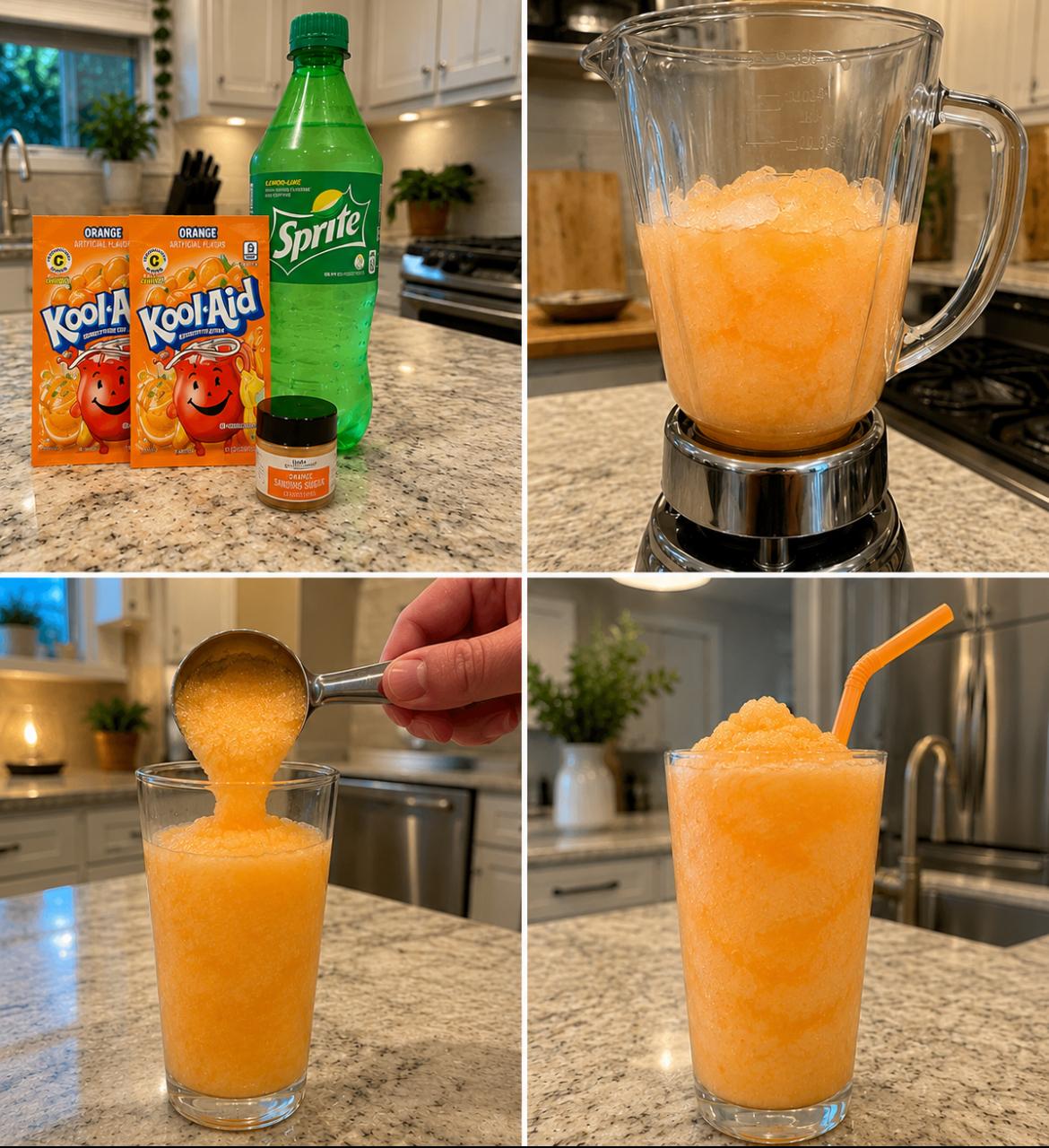 Orange Kool-Aid Slushie