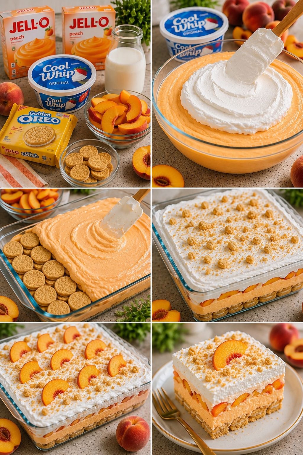 Peach Delight Dessert