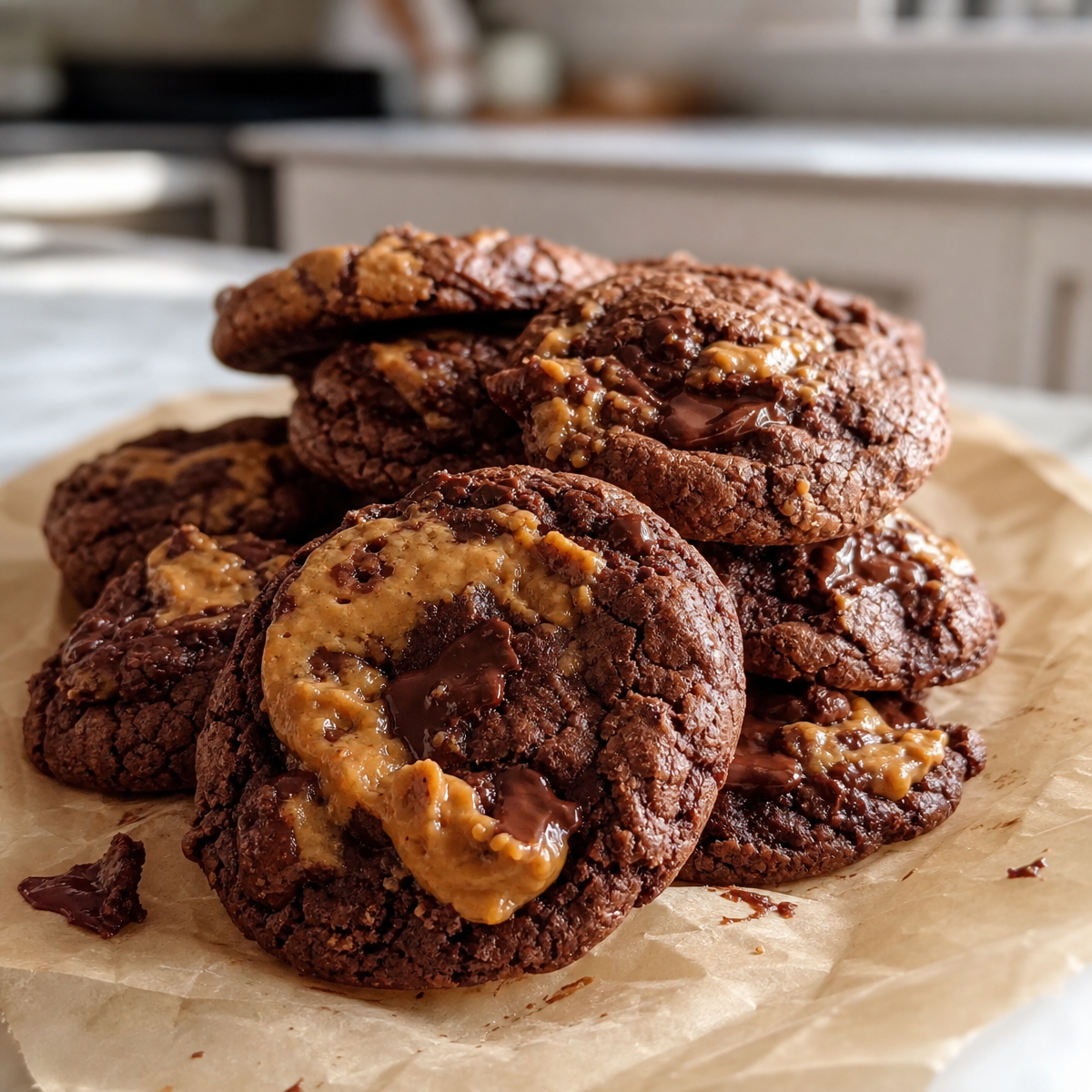 Decadent Peanut Butter Brownie Cookies: A Chocolate Lover's Dream 1 Decadent Peanut Butter Brownie Cookies: A Chocolate Lover's Dream
