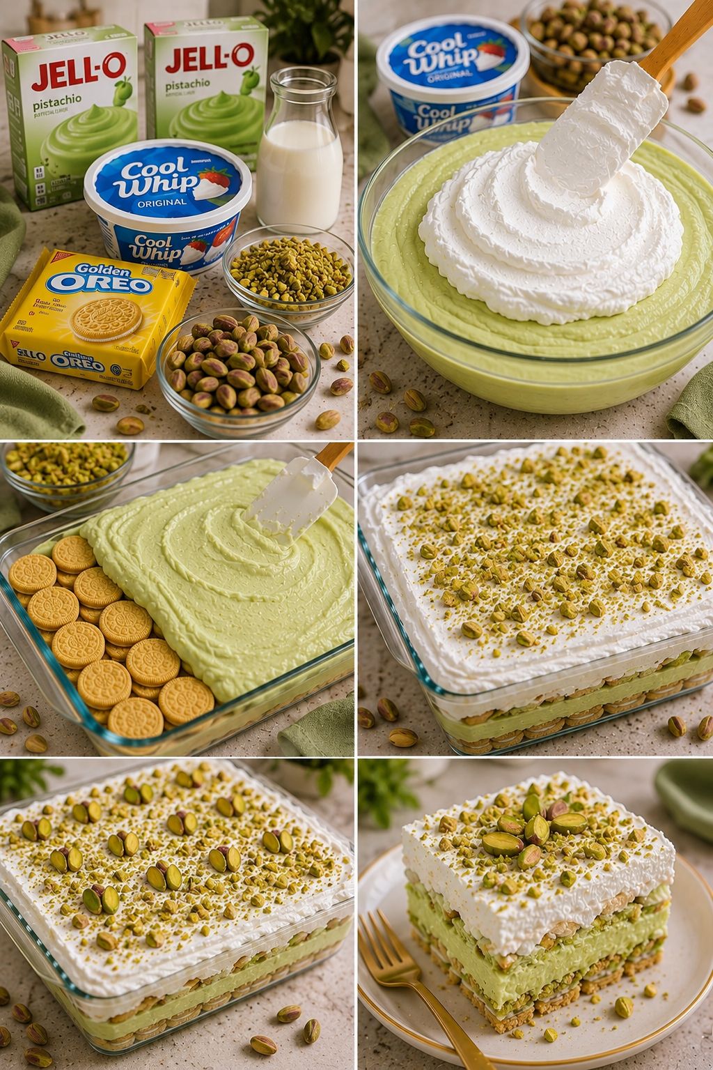 Pistachio Dessert