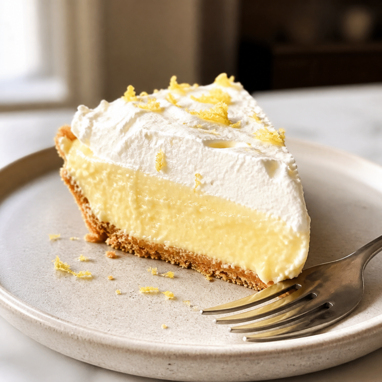Quick And Easy No-Bake Lemon Cream Pie Recipe