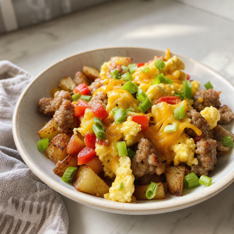 Sausage Egg Breakfast Bowl: Hearty, Customizable, and Ready in 30 Minutes