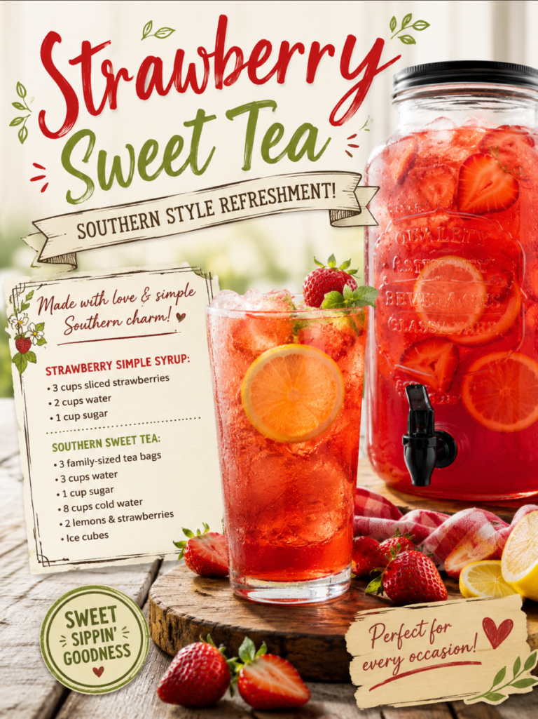 Strawberry Sweet Tea