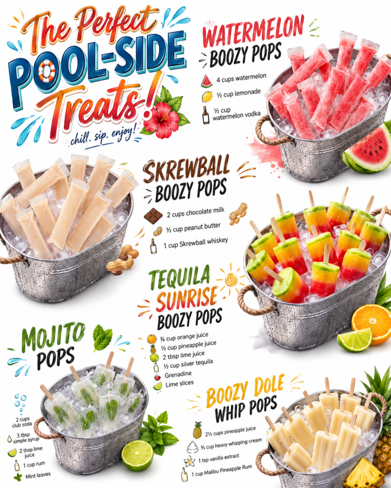 The Perfect Pool-Side Treats