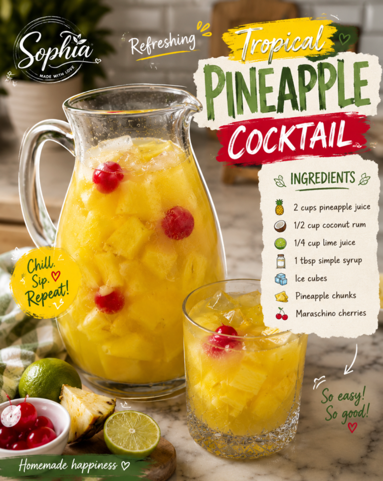 Tropical Pineapple Cocktail