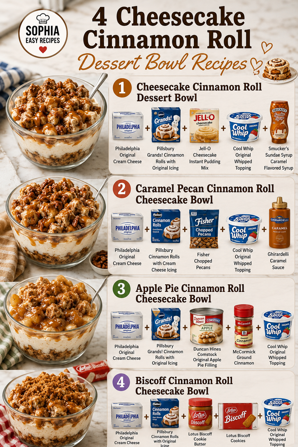 Delectable Cheesecake Cinnamon Roll Dessert Bowls 2 4 Cheesecake Cinnamon Roll Dessert Bowl Recipes