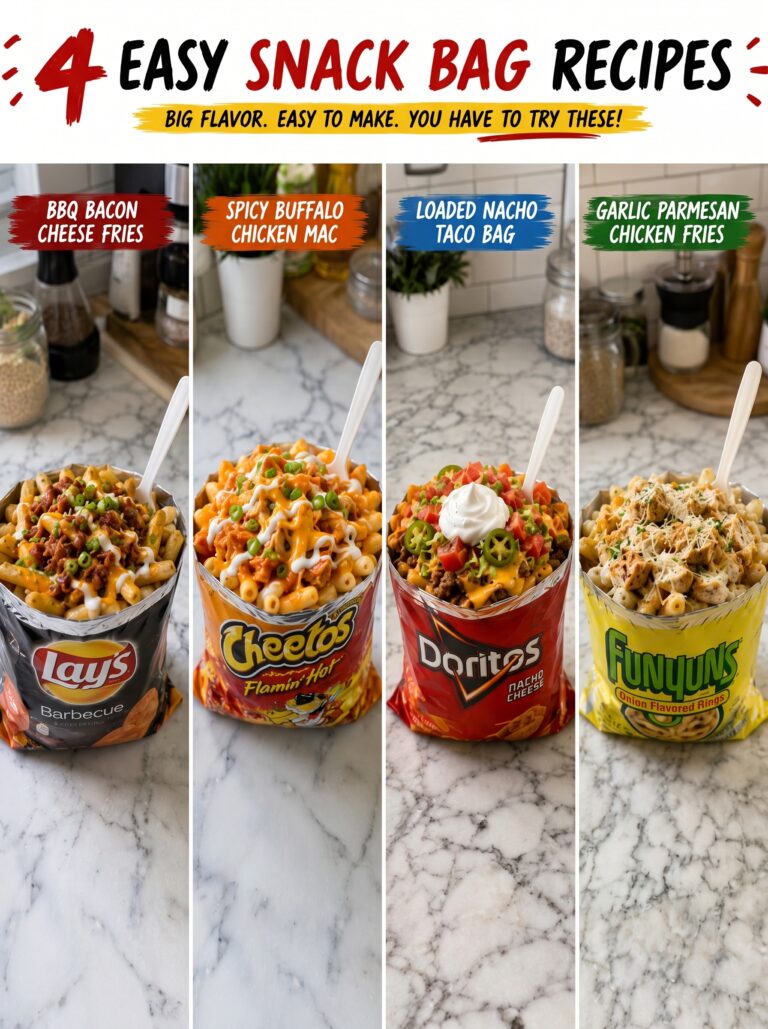 4 Easy Snack Bag Recipes